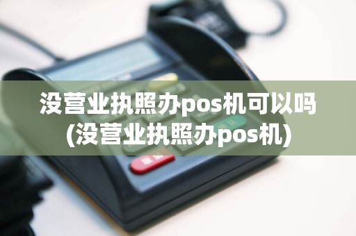 没营业执照办pos机可以吗(没营业执照办pos机)