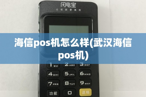 海信pos机怎么样(武汉海信pos机)