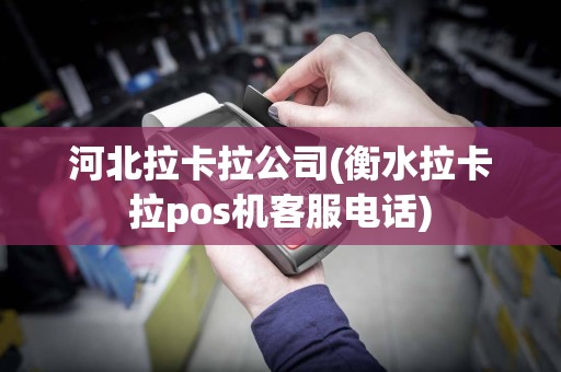 河北拉卡拉公司(衡水拉卡拉pos机客服电话)