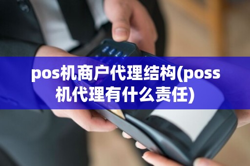 pos机商户代理结构(poss机代理有什么责任)  第1张