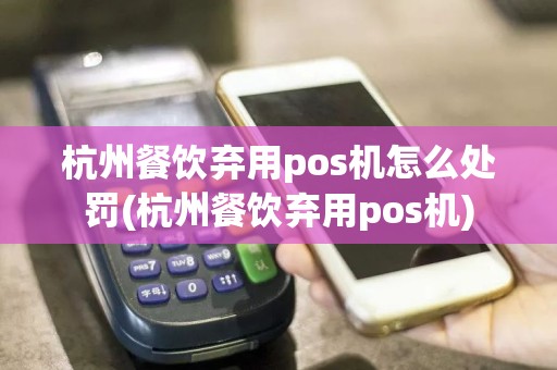 杭州餐饮弃用pos机怎么处罚(杭州餐饮弃用pos机)