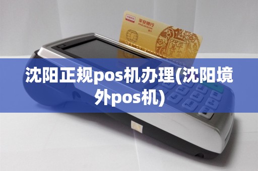 沈阳正规pos机办理(沈阳境外pos机)