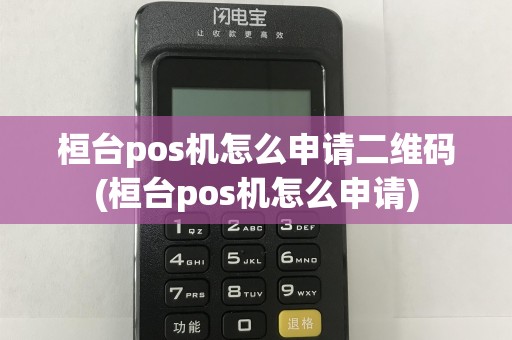 桓台pos机怎么申请二维码(桓台pos机怎么申请)