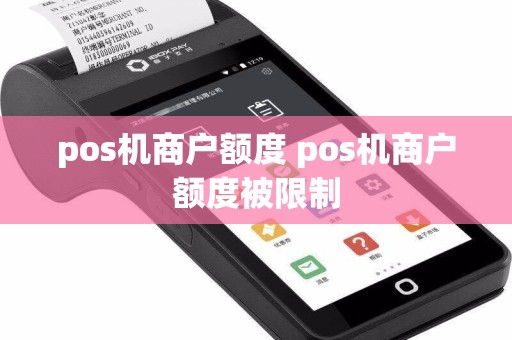 pos机商户额度 pos机商户额度被限制  第1张