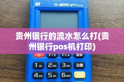 贵州银行的流水怎么打(贵州银行pos机打印)