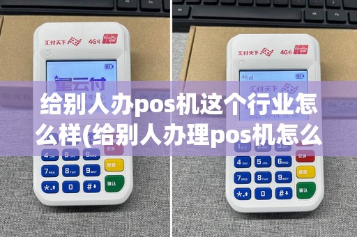 给别人办pos机这个行业怎么样(给别人办理pos机怎么处罚)