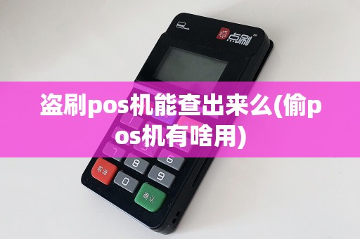 盗刷pos机能查出来么(偷pos机有啥用)  第1张