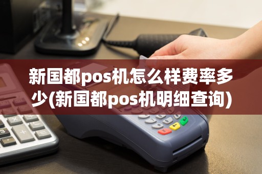 新国都pos机怎么样费率多少(新国都pos机明细查询)
