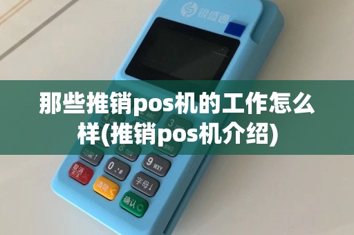 那些推销pos机的工作怎么样(推销pos机介绍)