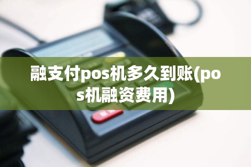 融支付pos机多久到账(pos机融资费用)