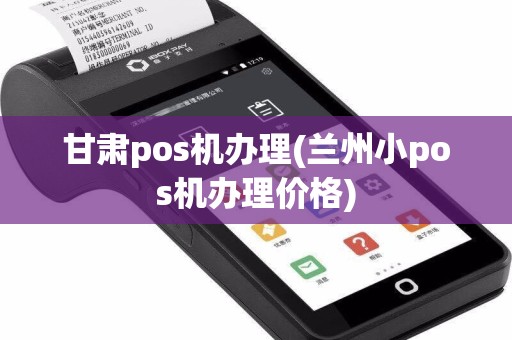 甘肃pos机办理(兰州小pos机办理价格)