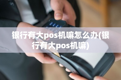 银行有大pos机嘛怎么办(银行有大pos机嘛)