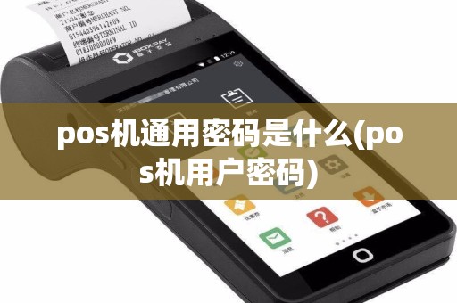 pos机通用密码是什么(pos机用户密码)  第1张