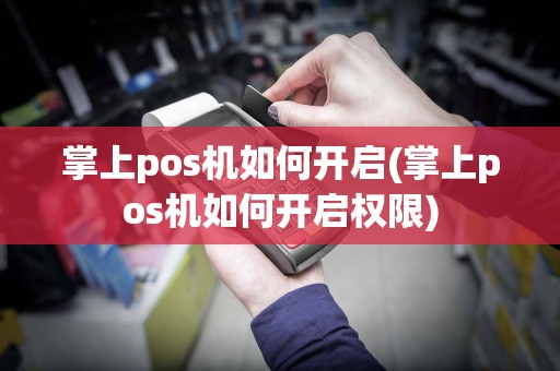 掌上pos机如何开启(掌上pos机如何开启权限)