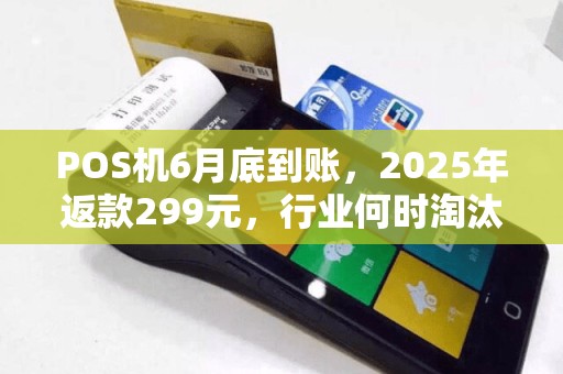 POS机6月底到账，2025年返款299元，行业何时淘汰？