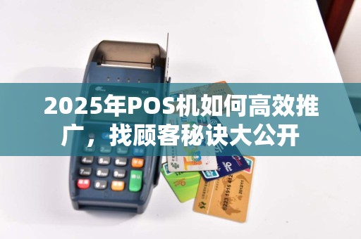 2025年POS机如何高效推广，找顾客秘诀大公开