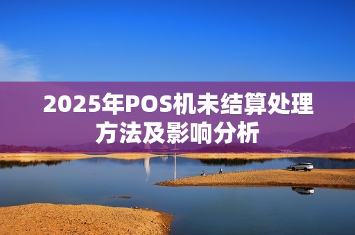 2025年POS机未结算处理方法及影响分析