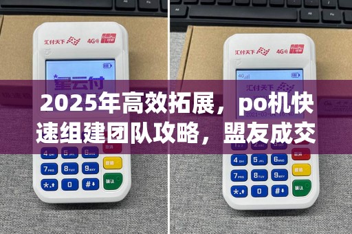 2025年高效拓展，po机快速组建团队攻略，盟友成交秘诀！