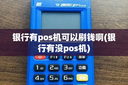 银行有pos机可以刷钱啊(银行有没pos机)
