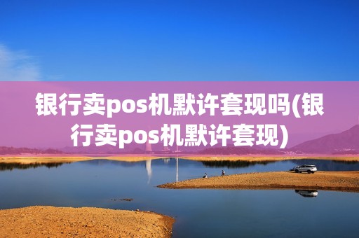 银行卖pos机默许套现吗(银行卖pos机默许套现)