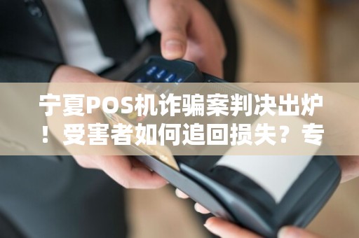 宁夏POS机诈骗案判决出炉！受害者如何追回损失？专家揭秘背后黑幕！