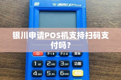 银川申请POS机支持扫码支付吗？