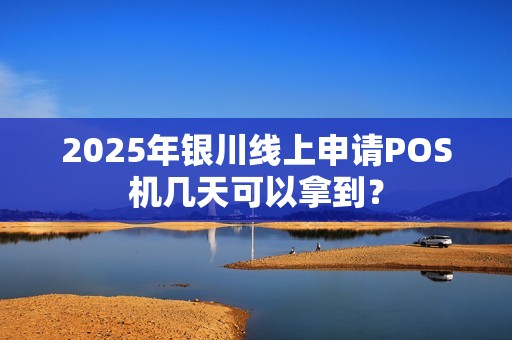 2025年银川线上申请POS机几天可以拿到？