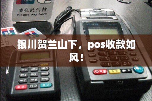 银川贺兰山下，pos收款如风！