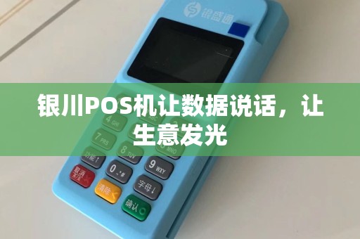 银川POS机让数据说话，让生意发光