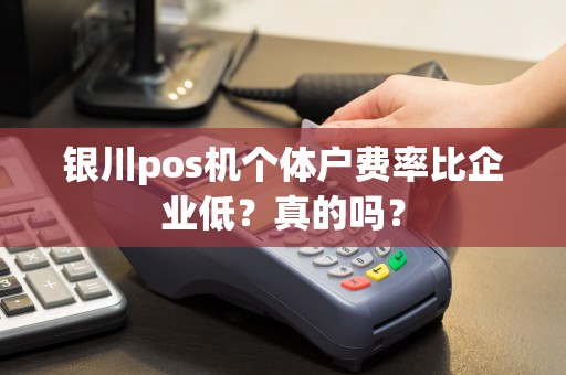 银川pos机个体户费率比企业低?真的吗? pos机办理 pos机费率 第1张 银川pos机个体户费率比企业低?真的吗? pos机办理 pos机费率 第1张