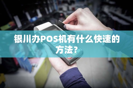 银川办POS机有什么快速的方法？