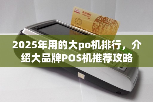 2025年用的大po机排行，介绍大品牌POS机推荐攻略