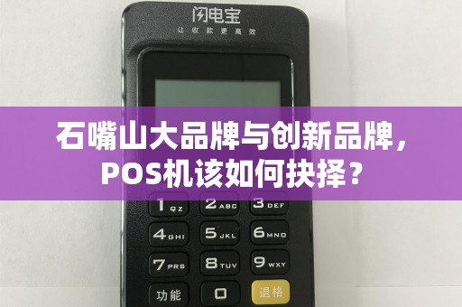 石嘴山大品牌与创新品牌，POS机该如何抉择？