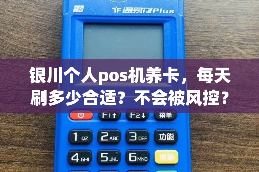 银川个人pos机养卡，每天刷多少合适？不会被风控？