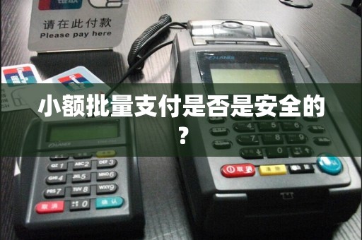 小额批量支付是否是安全的？