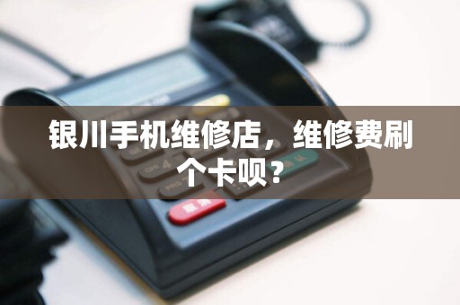 银川手机维修店，维修费刷个卡呗？
