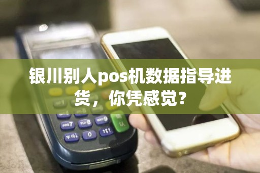 银川别人pos机数据指导进货，你凭感觉？
