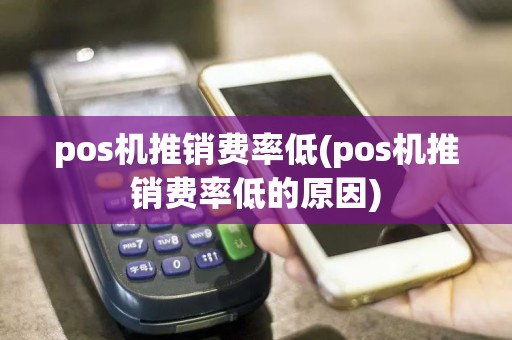 pos机推销费率低(pos机推销费率低的原因)