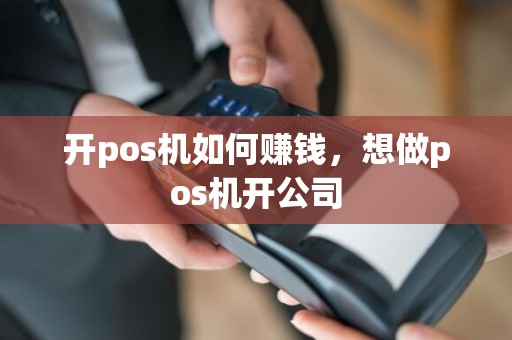 开pos机如何赚钱，想做pos机开公司