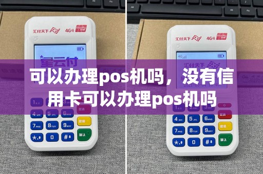 可以办理pos机吗，没有信用卡可以办理pos机吗  第1张