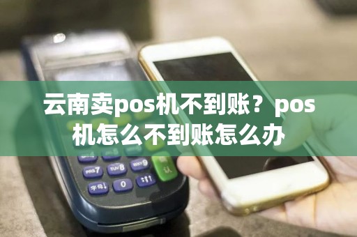 云南卖pos机不到账？pos机怎么不到账怎么办
