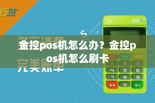 金控pos机怎么办？金控pos机怎么刷卡  第1张