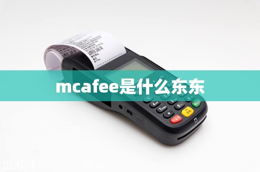 mcafee是什么东东  第1张
