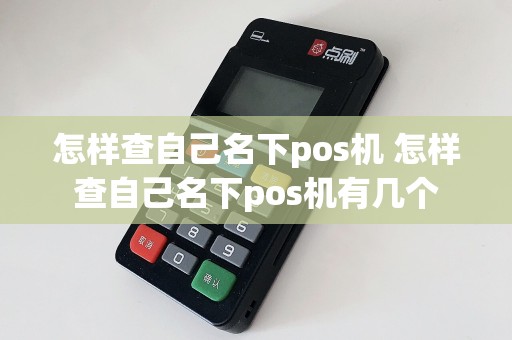怎样查自己名下pos机 怎样查自己名下pos机有几个  第1张