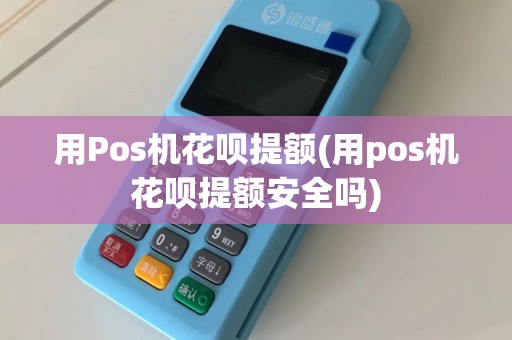 用Pos机花呗提额(用pos机花呗提额安全吗)