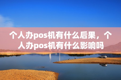个人办pos机有什么后果，个人办pos机有什么影响吗  第1张