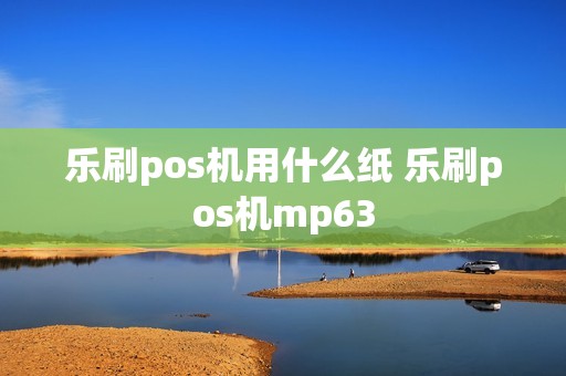乐刷pos机用什么纸 乐刷pos机mp63