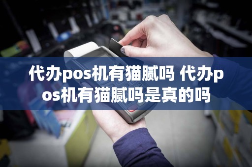 代办pos机有猫腻吗 代办pos机有猫腻吗是真的吗