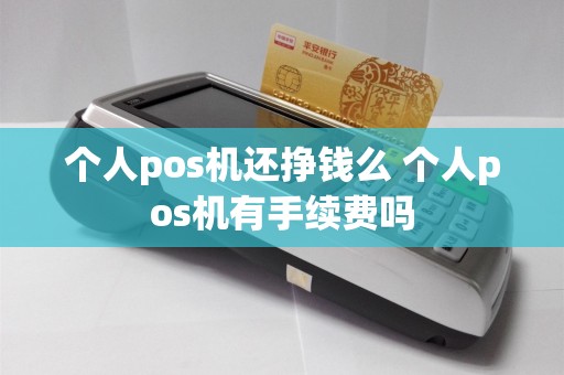 个人pos机还挣钱么 个人pos机有手续费吗