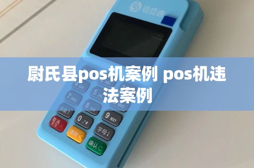 尉氏县pos机案例 pos机违法案例